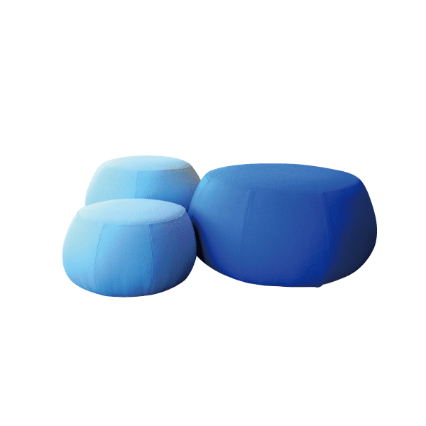 pixの青色の椅子の写真