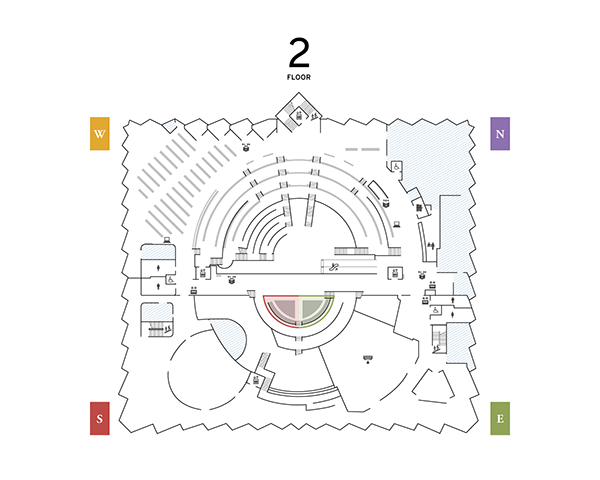 フロアマップ 2F企画展示コーナー