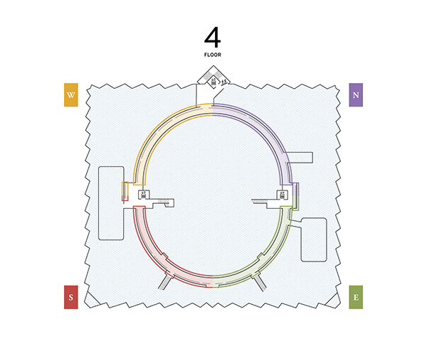 フロアマップ 4Fリング