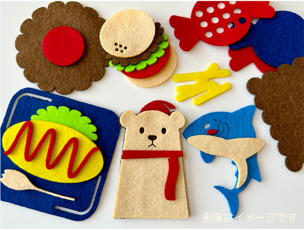 (モノづくり)フェルトワッペンを作ろう (モノづくり)かわいいフェルトワッペンを作ろう
